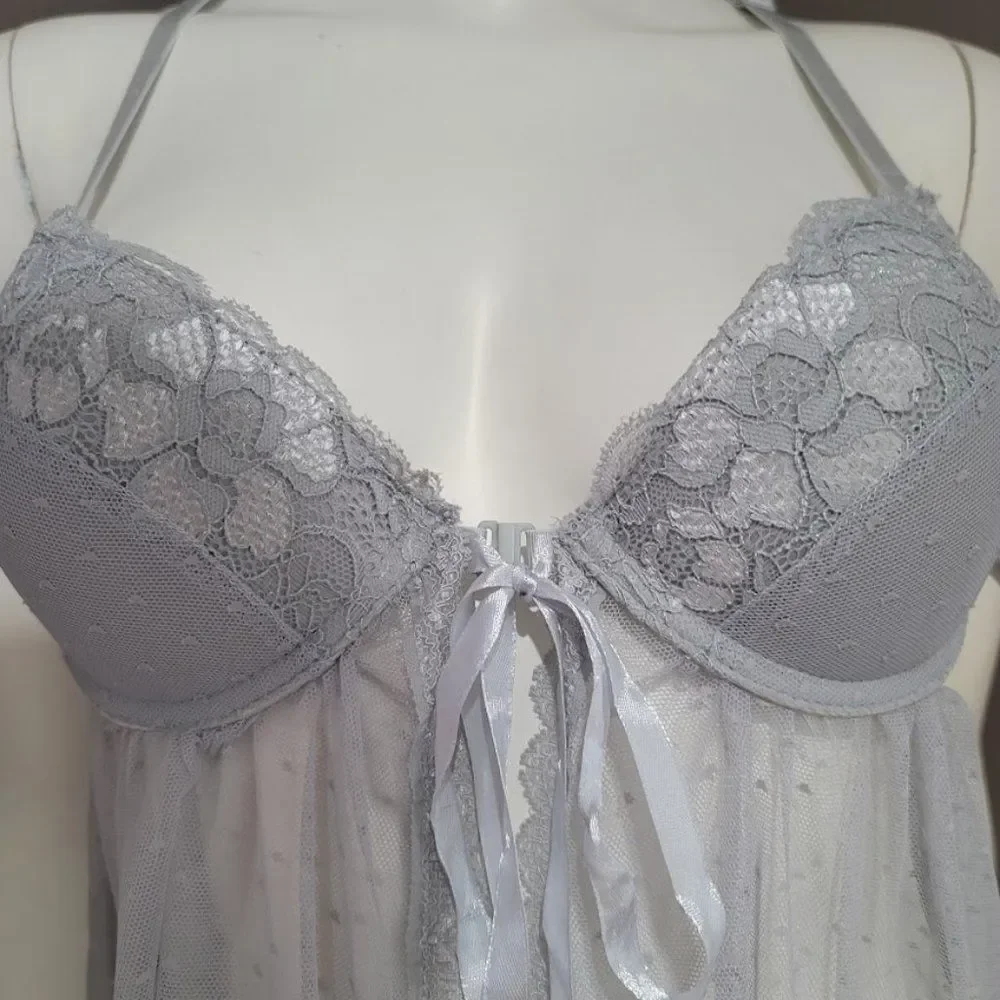 Jessica Simpson Babydoll Lingerie Set - Picture 6 of 9